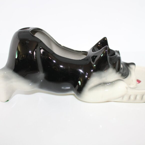 Scottie Dog Mens Dresser Caddy Valet Trinket Coin Holder 1950s Vintage Terrier - Picture 2 of 15